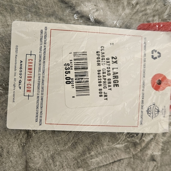 Unopened Champion mens 2xl joggers - Picture 5 of 5